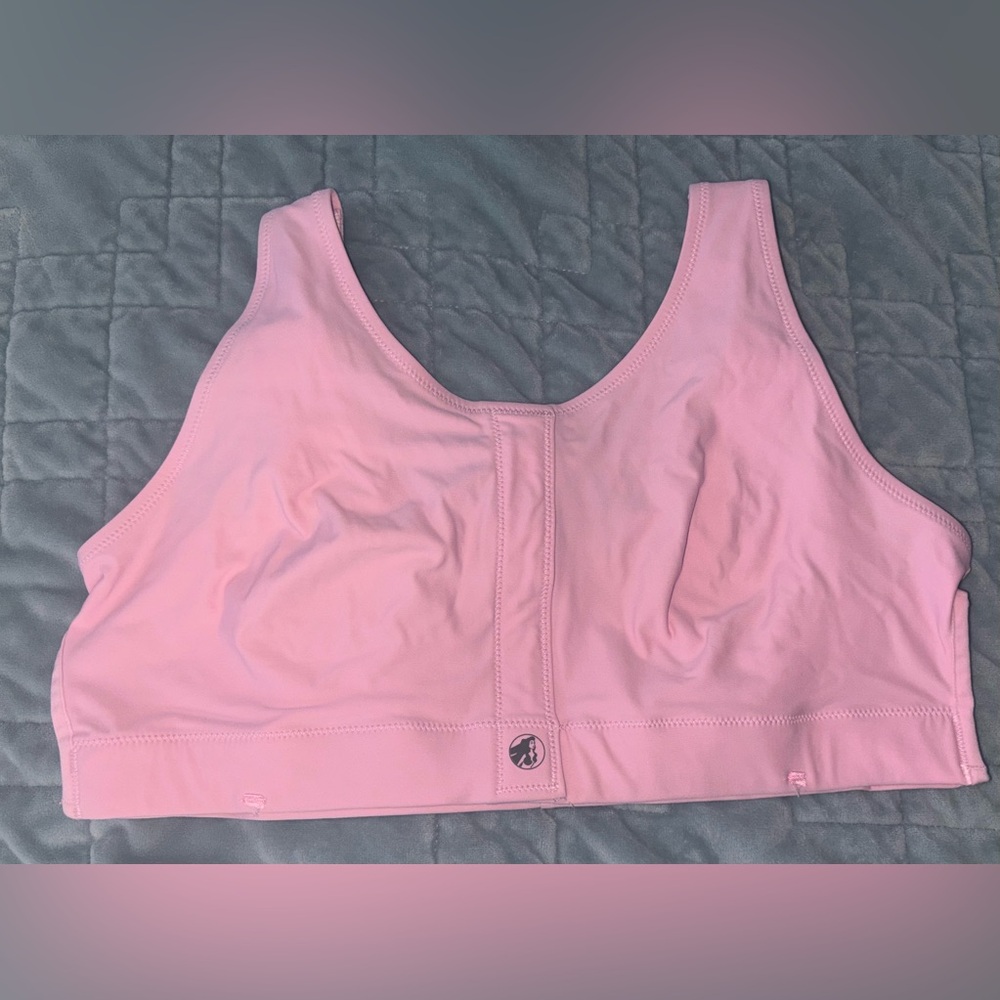 The Elizabeth Pink Surgical Bra MastHead Size Large.All Offers Considered